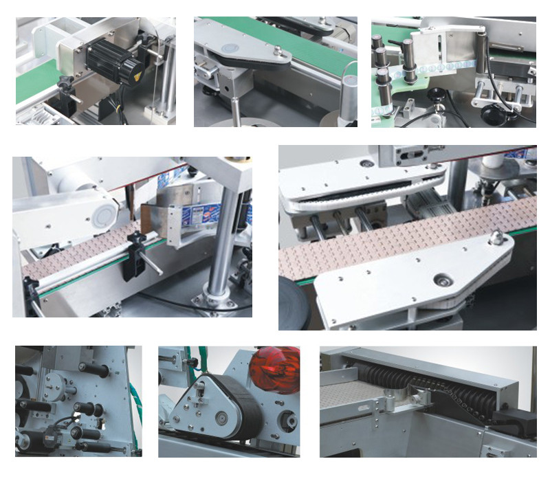 SHL-1520全自動立式貼標機(可站立式物體貼標)局部圖
